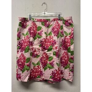 Women’s Skirt 2X Pink Floral Vintage Cottage Fairy 90s Pastel Romantic Feminine